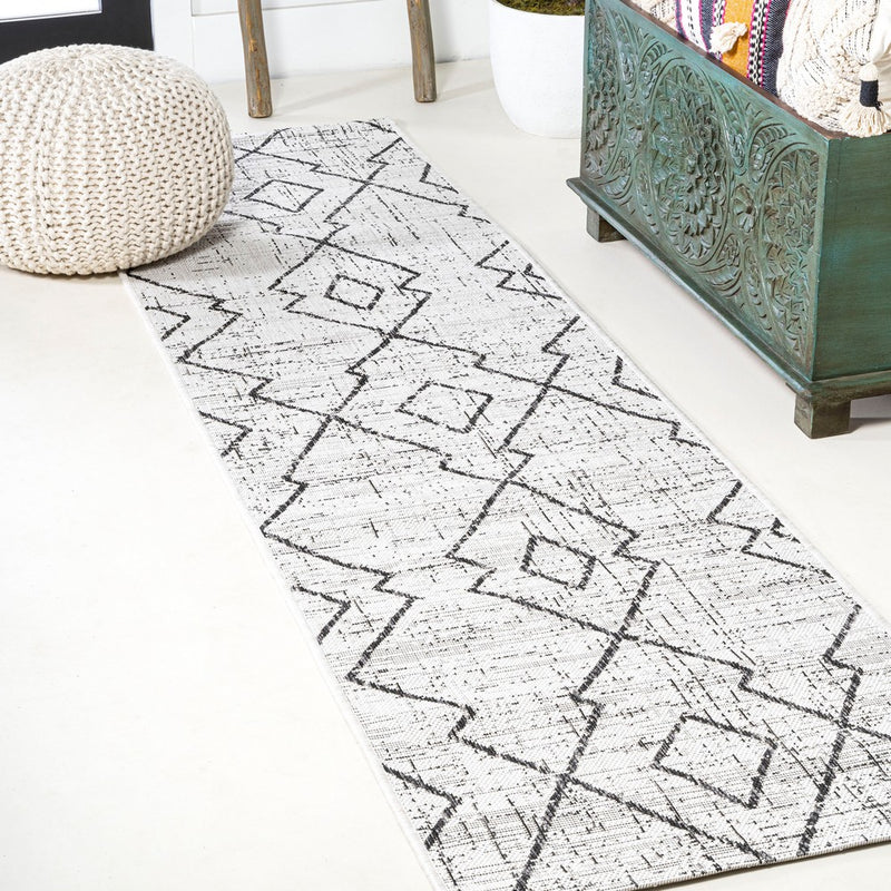 Carwa Tribal Diamond Trellis Indoor/outdoor Area Rug