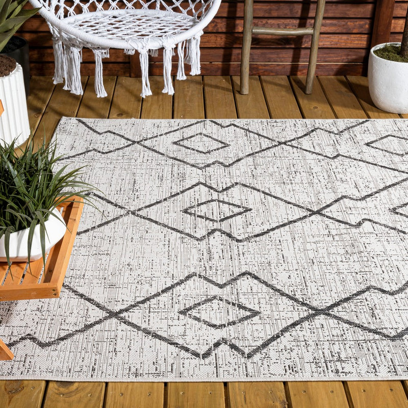 Carwa Tribal Diamond Trellis Indoor/outdoor Area Rug