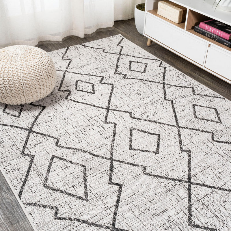 Carwa Tribal Diamond Trellis Indoor/outdoor Area Rug