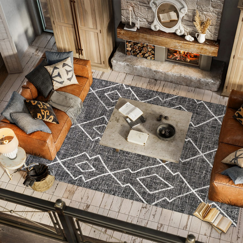 Carwa Tribal Diamond Trellis Indoor/outdoor Area Rug