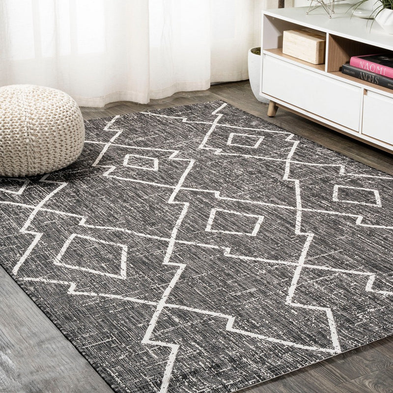 Carwa Tribal Diamond Trellis Indoor/outdoor Area Rug