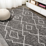 Carwa Tribal Diamond Trellis Indoor/outdoor Area Rug