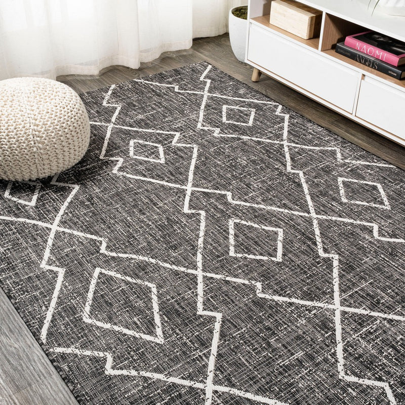 Carwa Tribal Diamond Trellis Indoor/outdoor Area Rug
