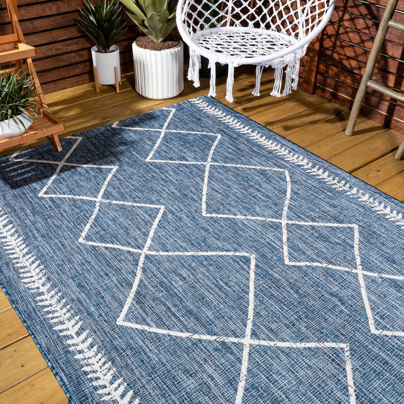 Derya Tribal Diamond Trellis Indoor/outdoor Area Rug