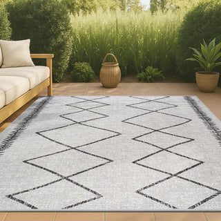 Derya Tribal Diamond Trellis Indoor/outdoor Area Rug