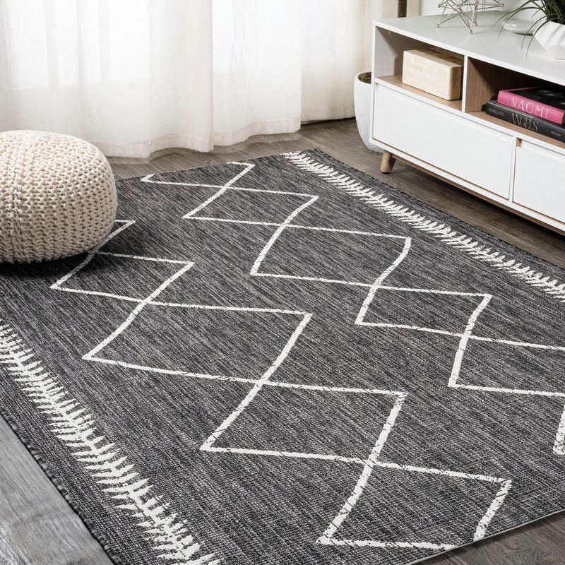 Derya Tribal Diamond Trellis Indoor/outdoor Area Rug