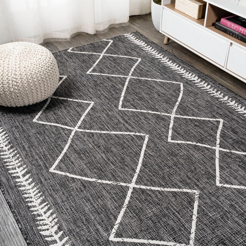 Derya Tribal Diamond Trellis Indoor/outdoor Area Rug