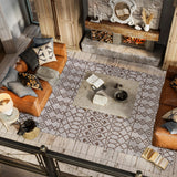 Kafel Tribal Bohemian Indoor/outdoor Area Rug