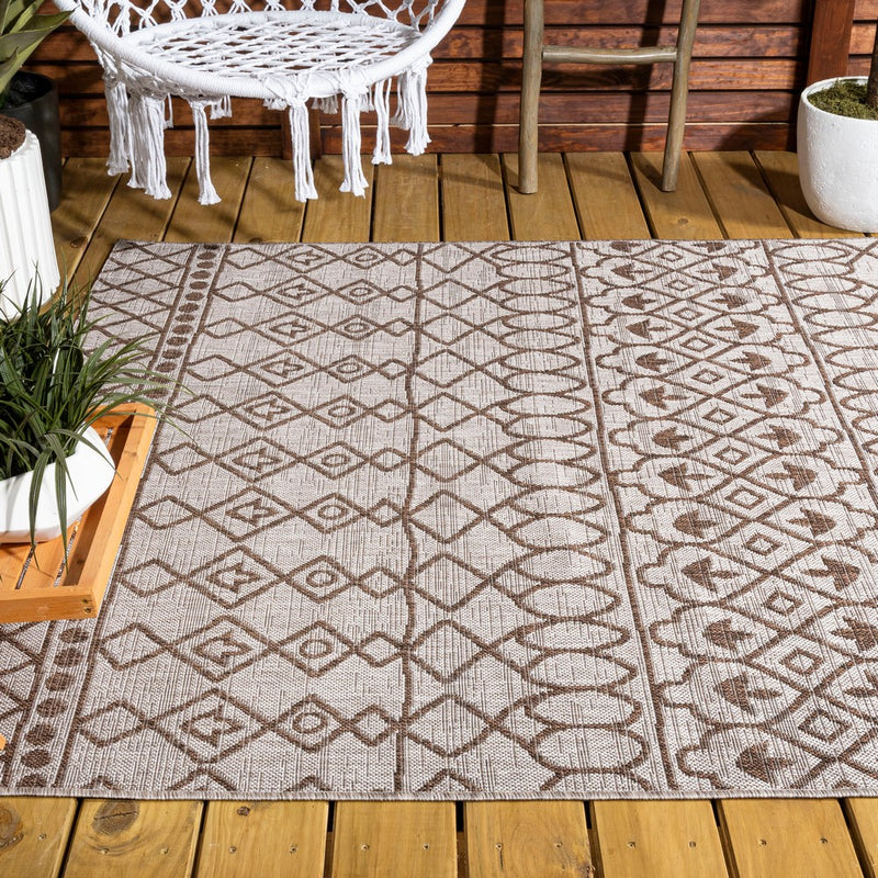 Kafel Tribal Bohemian Indoor/outdoor Area Rug