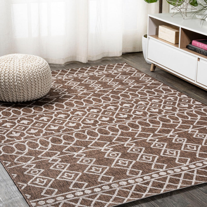 Kafel Tribal Bohemian Indoor/outdoor Area Rug