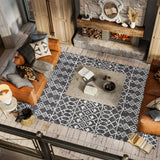 Kafel Tribal Bohemian Indoor/outdoor Area Rug