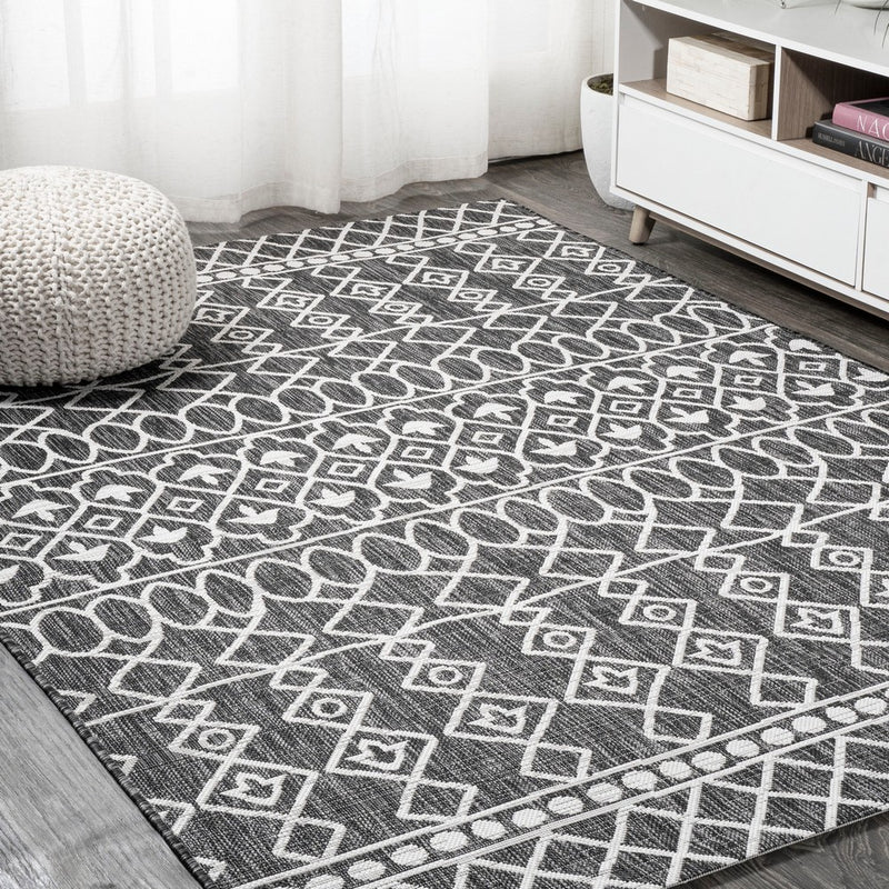 Kafel Tribal Bohemian Indoor/outdoor Area Rug