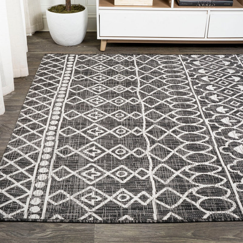 Kafel Tribal Bohemian Indoor/outdoor Area Rug