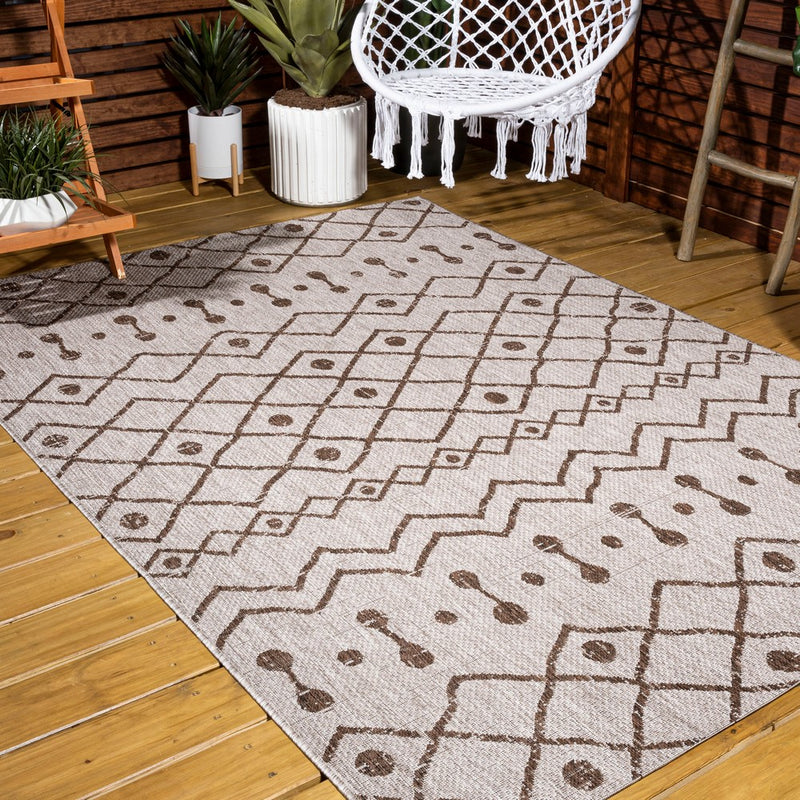 Nokat Tribal Bohemian Indoor/outdoor Area Rug