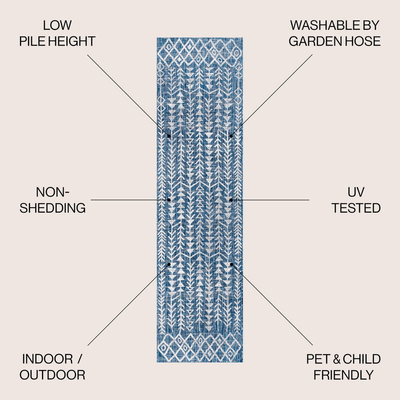 Tokay Bohemian Geometric Indoor/outdoor Area Rug