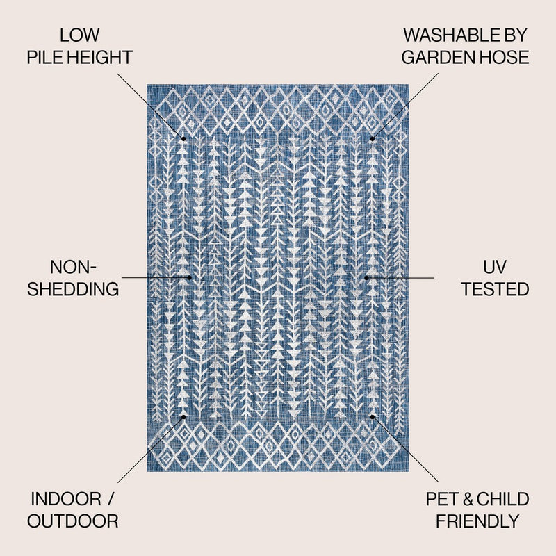 Tokay Bohemian Geometric Indoor/outdoor Area Rug