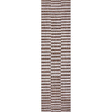 Sukie Modern Offset Stripe Indoor/outdoor Area Rug