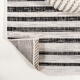 Sukie Modern Offset Stripe Indoor/outdoor Area Rug