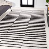 Sukie Modern Offset Stripe Indoor/outdoor Area Rug