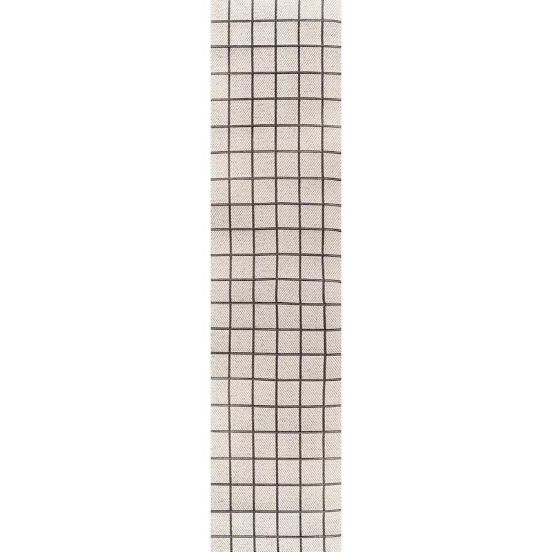 Grid Modern Squares Indoor/outdoor Area Rug