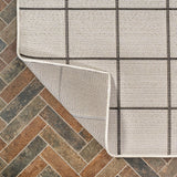 Grid Modern Squares Indoor/outdoor Area Rug