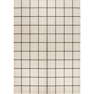 Grid Modern Squares Indoor/outdoor Area Rug