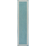James Modern Border Stripe Indoor/outdoor Area Rug
