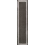James Modern Border Stripe Indoor/outdoor Area Rug
