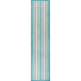 Haynes Modern Double Stripe Indoor/outdoor Area Rug