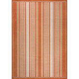 Haynes Modern Double Stripe Indoor/outdoor Area Rug