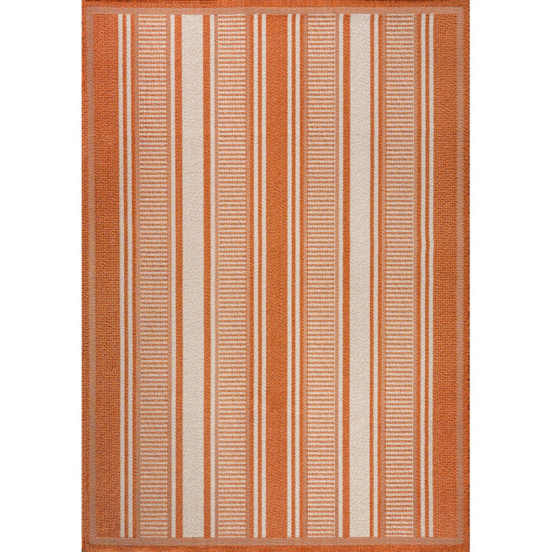 Haynes Modern Double Stripe Indoor/outdoor Area Rug