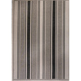 Haynes Modern Double Stripe Indoor/outdoor Area Rug