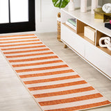 Negril Two-tone Wide Stripe Indoor/outdoor Area Rug