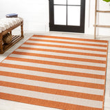 Negril Two-tone Wide Stripe Indoor/outdoor Area Rug