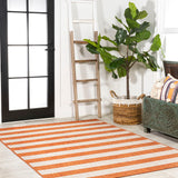 Negril Two-tone Wide Stripe Indoor/outdoor Area Rug