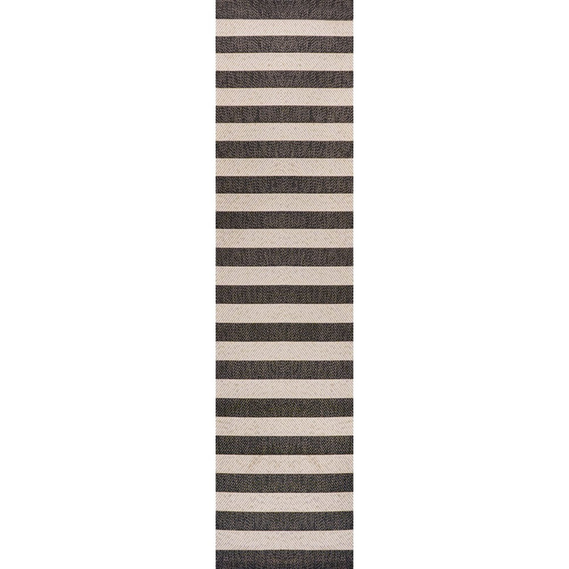 Negril Two-tone Wide Stripe Indoor/outdoor Area Rug