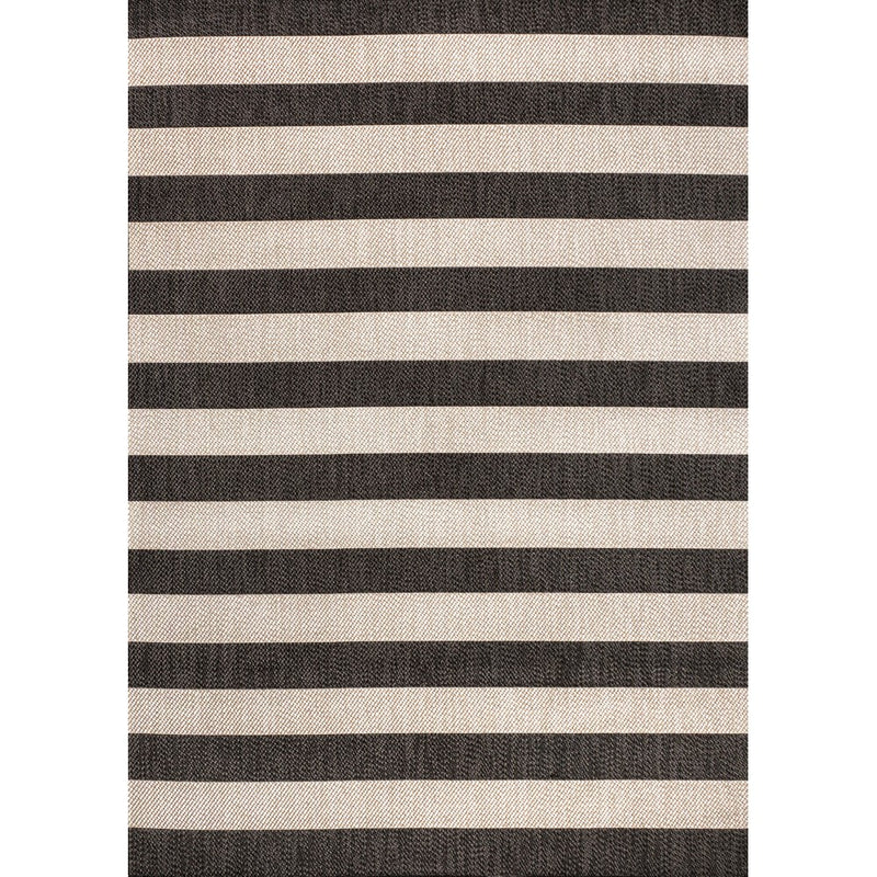 Negril Two-tone Wide Stripe Indoor/outdoor Area Rug