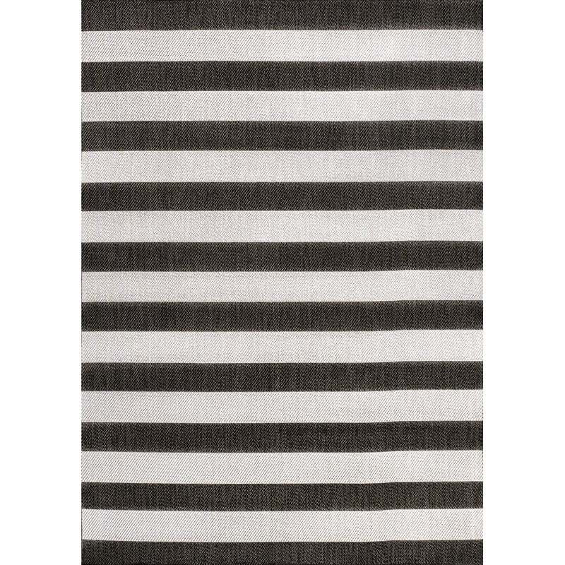 Negril Two-tone Wide Stripe Indoor/outdoor Area Rug