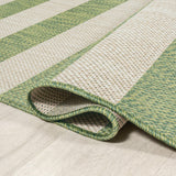 Negril Two-tone Wide Stripe Indoor/outdoor Area Rug