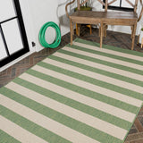 Negril Two-tone Wide Stripe Indoor/outdoor Area Rug