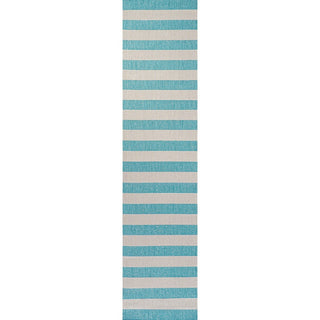 Negril Two-tone Wide Stripe Indoor/outdoor Area Rug