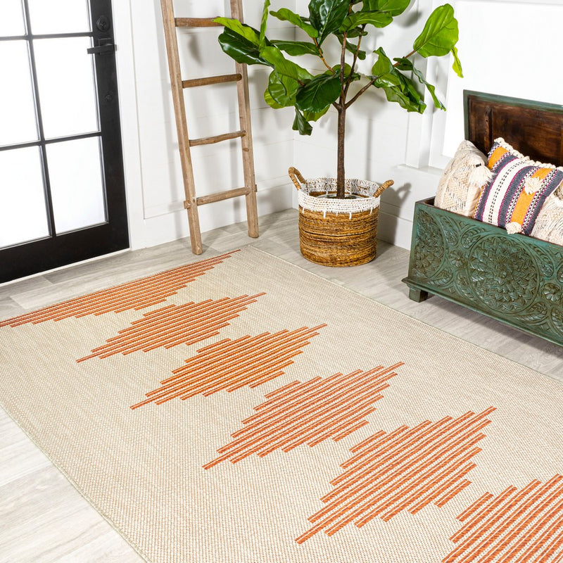 Vinales Diamond Stripe Indoor/outdoor Area Rug
