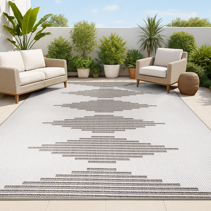 Vinales Diamond Stripe Indoor/outdoor Area Rug
