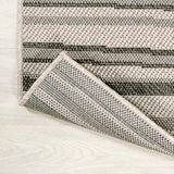 Castara Wavy Stripe Modern Indoor/outdoor Area Rug