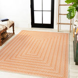 Chevron Modern Concentric Squares Indoor/outdoor Area Rug
