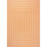 Chevron Modern Concentric Squares Indoor/outdoor Area Rug