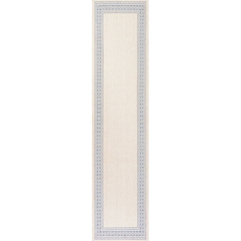 Lucia Classic Diamond Border Indoor/outdoor Area Rug