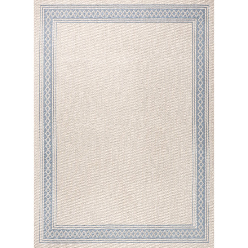 Lucia Classic Diamond Border Indoor/outdoor Area Rug