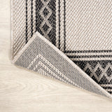 Lucia Classic Diamond Border Indoor/outdoor Area Rug