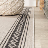 Lucia Classic Diamond Border Indoor/outdoor Area Rug